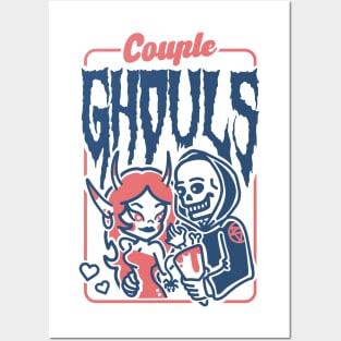 Couple ghouls Posters and Art